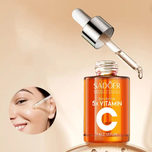 SADOER™ Skin Active 5× Vitamin C Whitening Brightening Face Cleanser