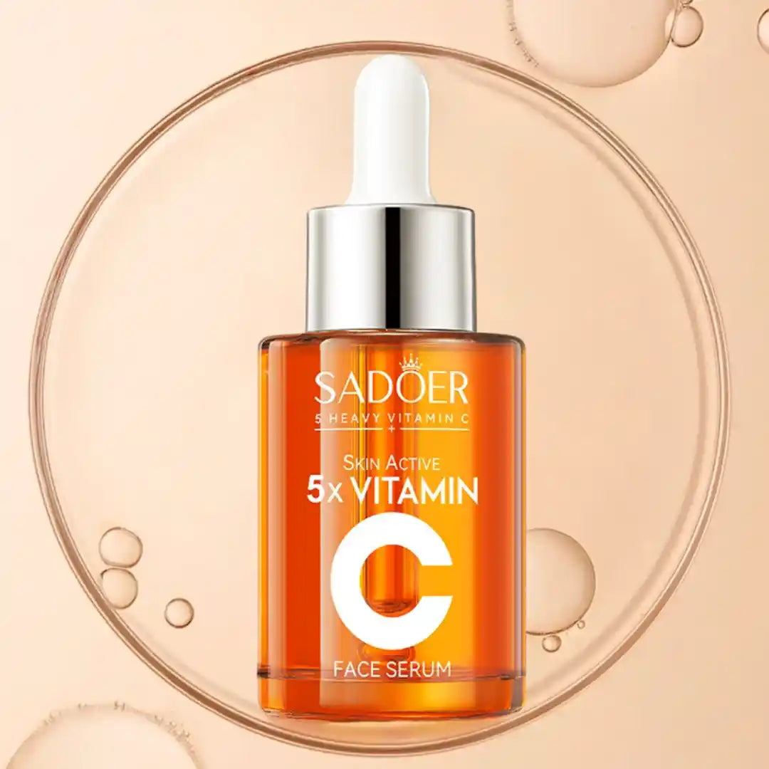 SADOER™ Skin Active 5× Vitamin C Whitening Brightening Face Cleanser