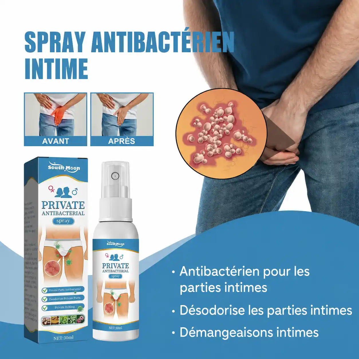 Spray Antibactérien Privé 🇲🇱