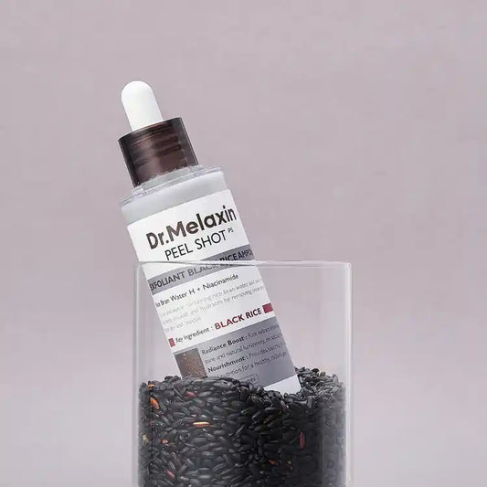Dr. Melaxin Peel Shot – Ampoule Exfoliante au Riz Noir