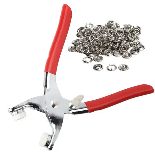 FixBouton™ – Kit de Boutons Pression 100 Pièces 🇲🇱