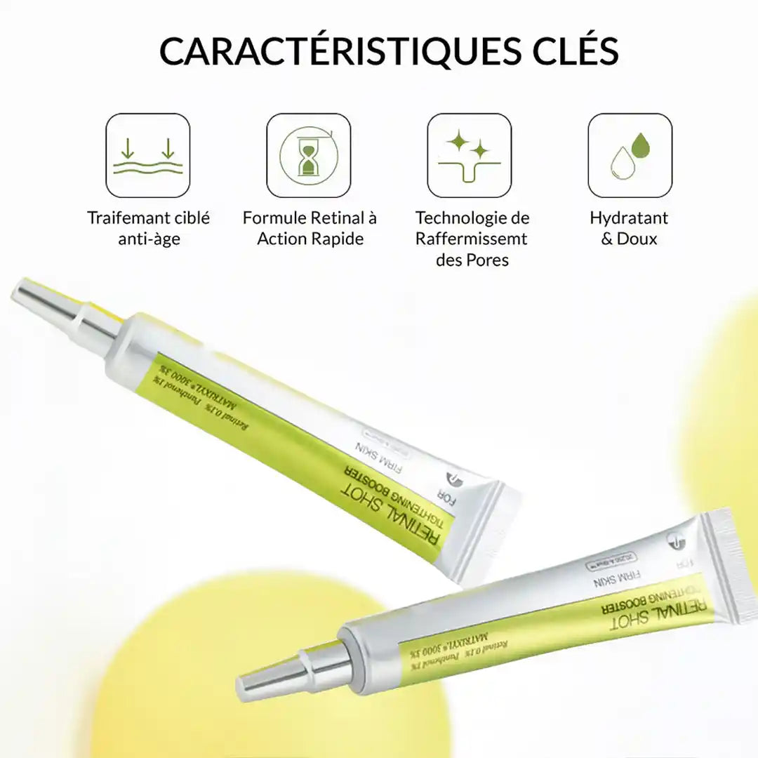 Pack Retinol & Retinal Shot – Soin Anti-Âge & Peau Lisse