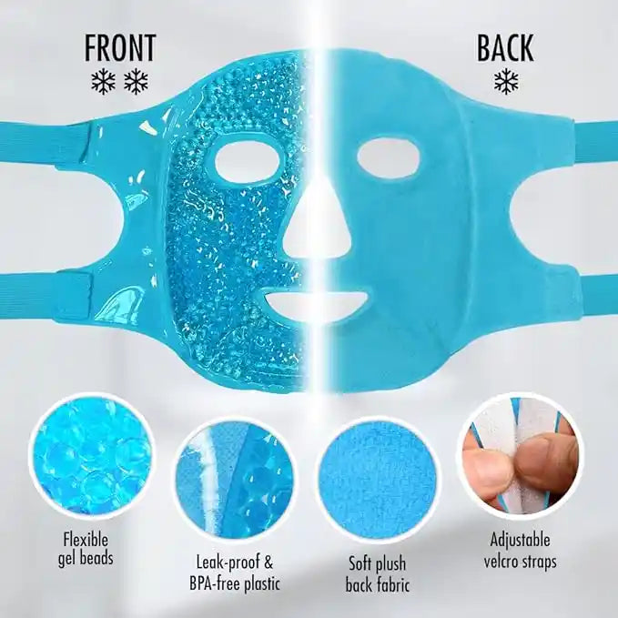Freshova™ Hot & Cold Gel Bead Face Mask 🇨🇮