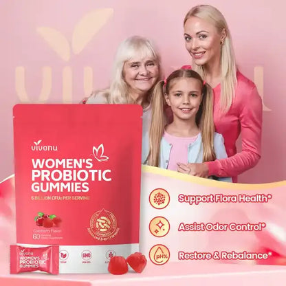 Gummies Probiotiques pour Femmes — Fraîcheur & Confiance