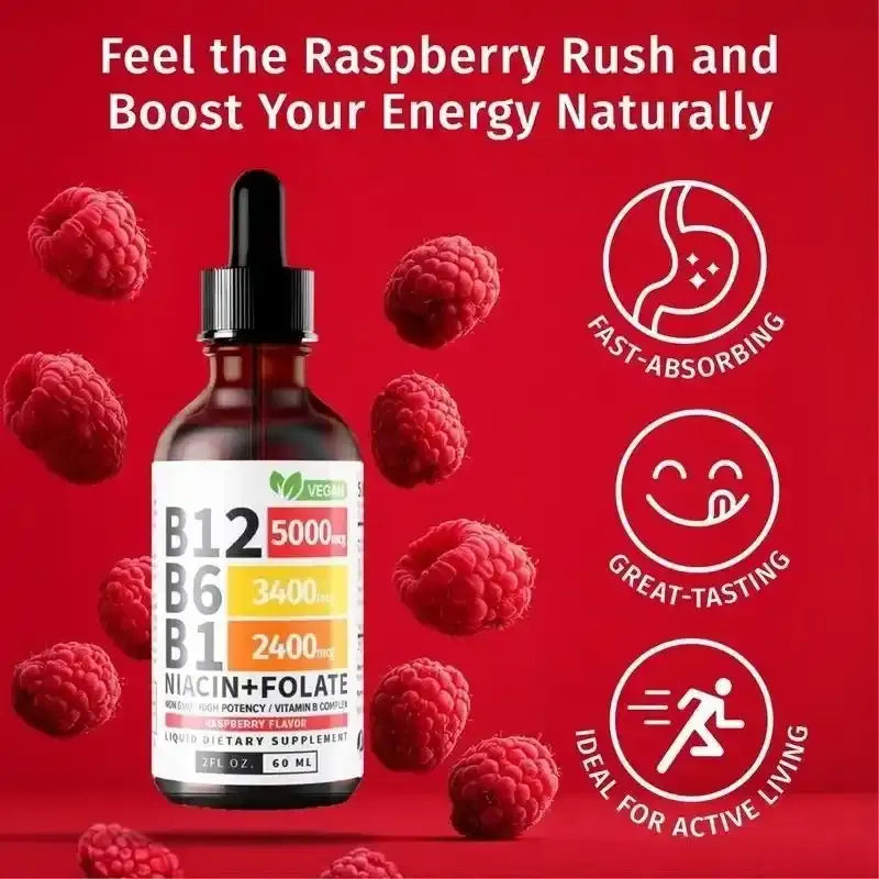 Pack de 2 — Gouttes Sublinguales Vitamines B12 & B6