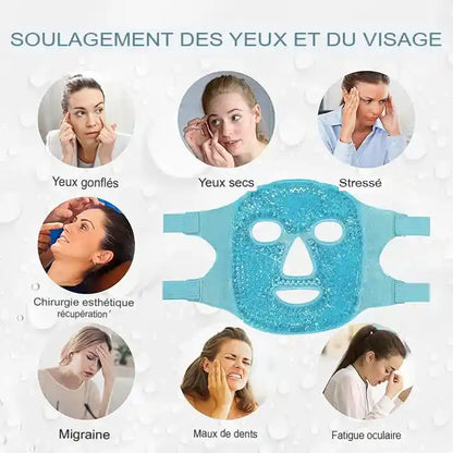 Freshova™ Hot & Cold Gel Bead Face Mask 🇨🇮