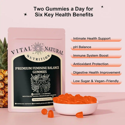 Gummies Équilibre Féminin – Ananas 🇬🇦