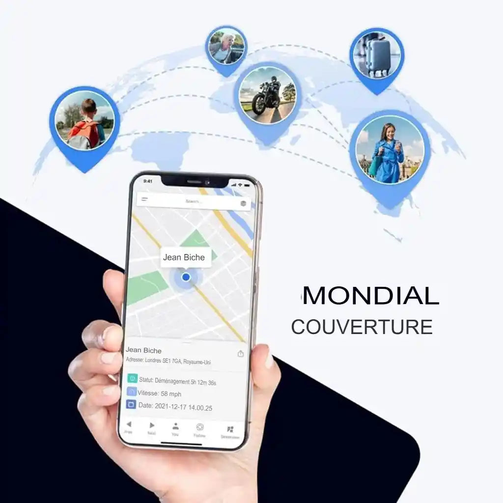 GeoGarde™ Traceur GPS Magnétique Mini