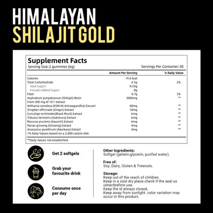 Gummies Shilajit Himalayen