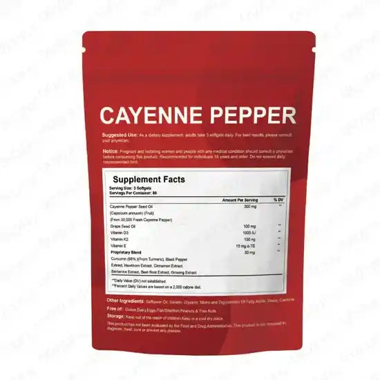Cayenne Softgels 12-en-1 — Énergie & vitalité masculine 🇨🇮