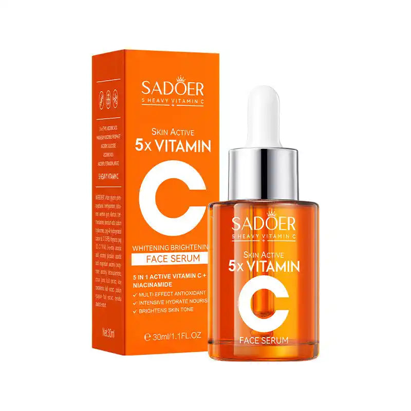 SADOER™ Skin Active 5× Vitamin C Whitening Brightening Face Cleanser
