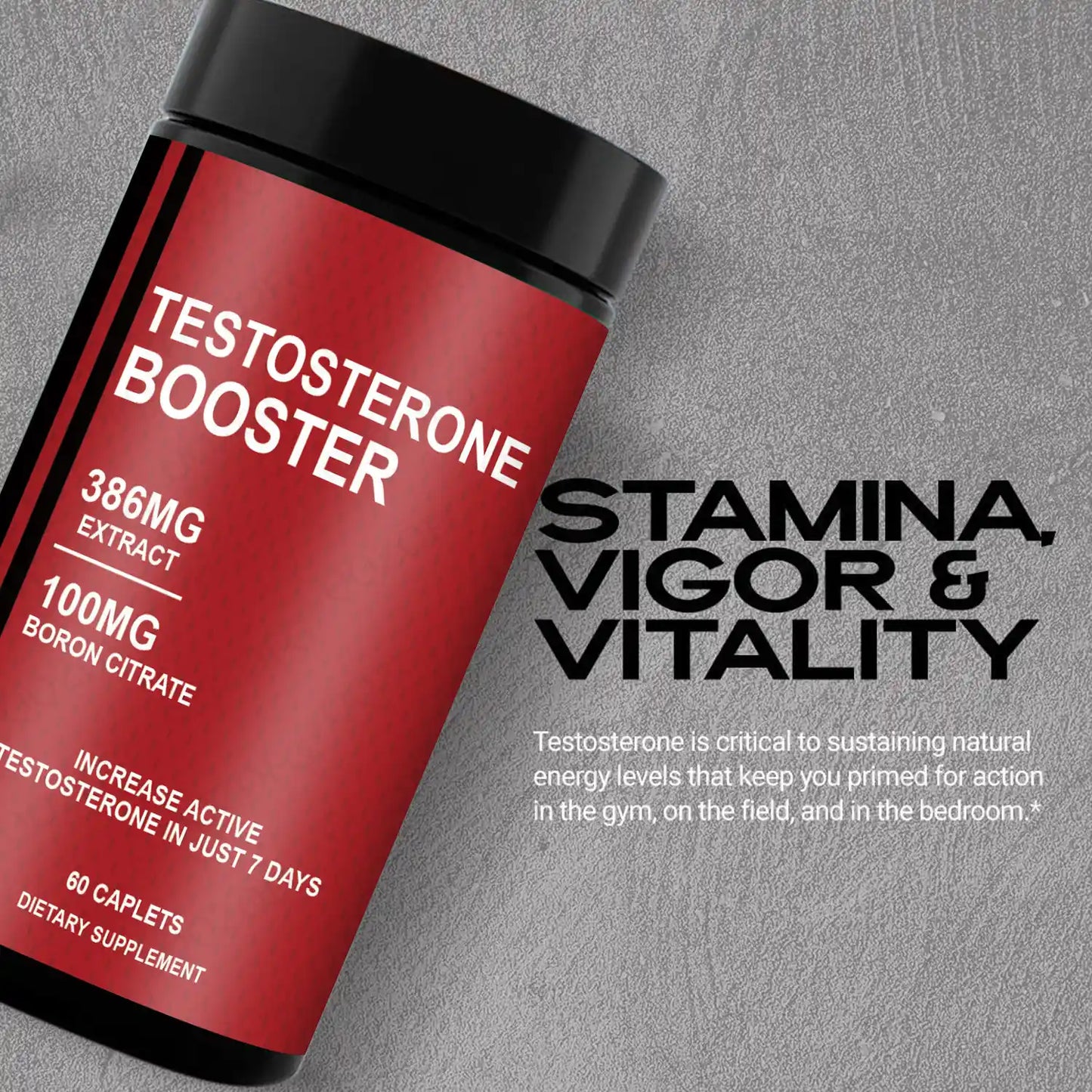 Testomax™ – Testosterone Booster naturel pour hommes 🇨🇬