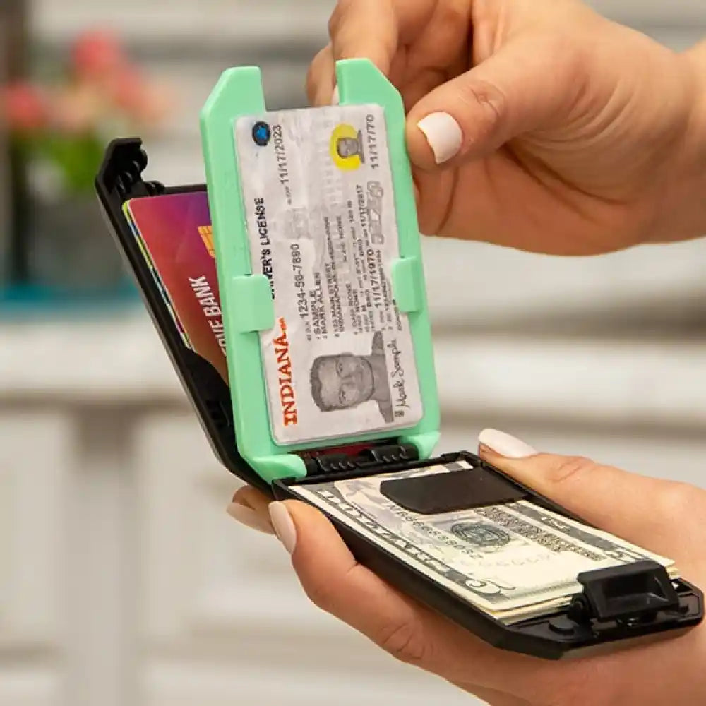 Sécura™ — Portefeuille anti-RFID ultra-fin