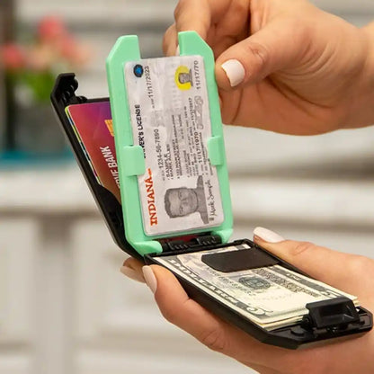 Sécura™ — Portefeuille anti-RFID ultra-fin