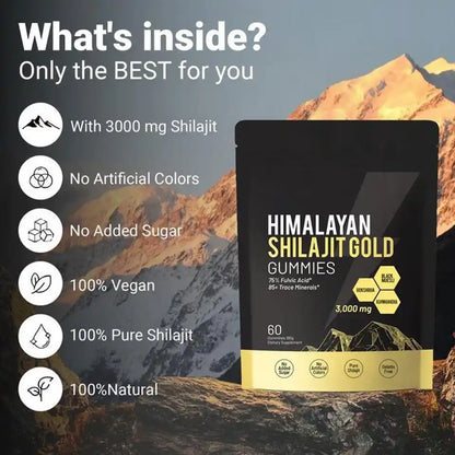 Gummies Shilajit Himalayen