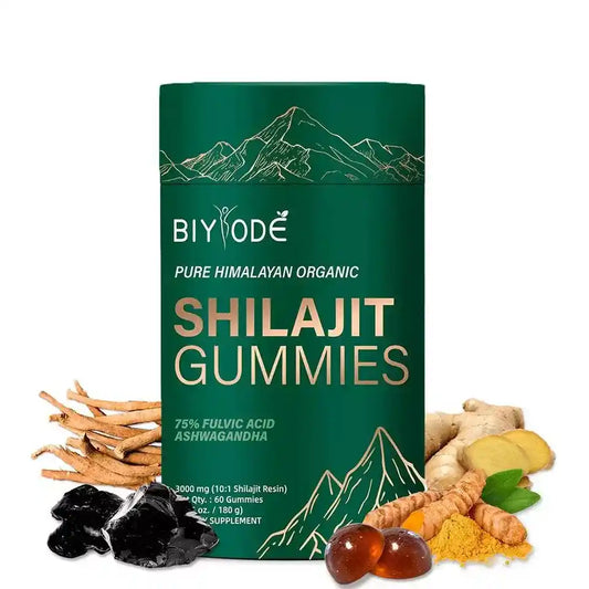 Shilajit Gummies BIYODÉ – Ton énergie naturelle au quotidien