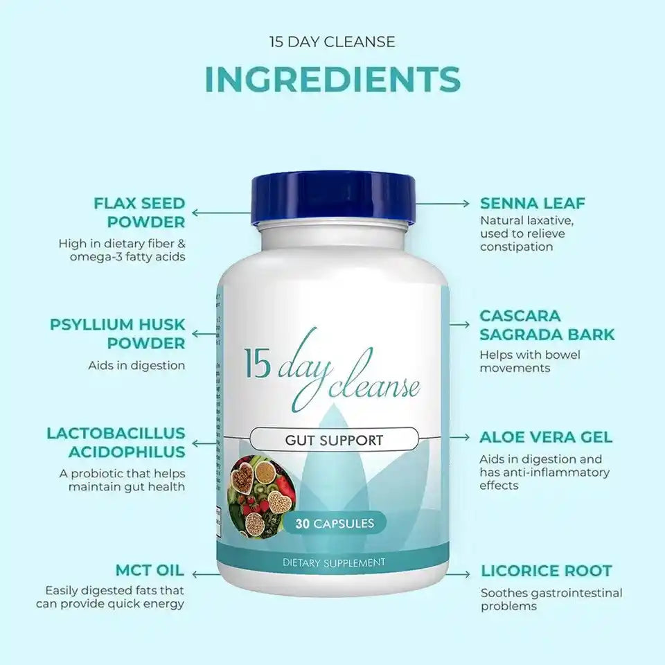 15 Day Cleanse – Ventre plus léger, vie plus légère 🇲🇱