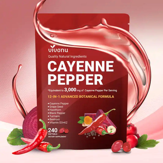 Cayenne Softgels 12-en-1 — Énergie & vitalité masculine 🇨🇮